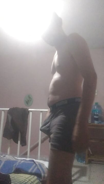 Handsome Guy Strips Naked