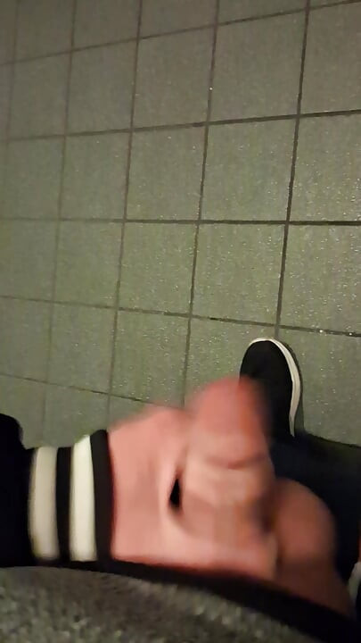 Jerking off to a rest area