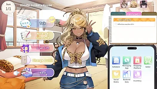 1 V-Lover Playthrough. Lovely Women And Nice Art Style.