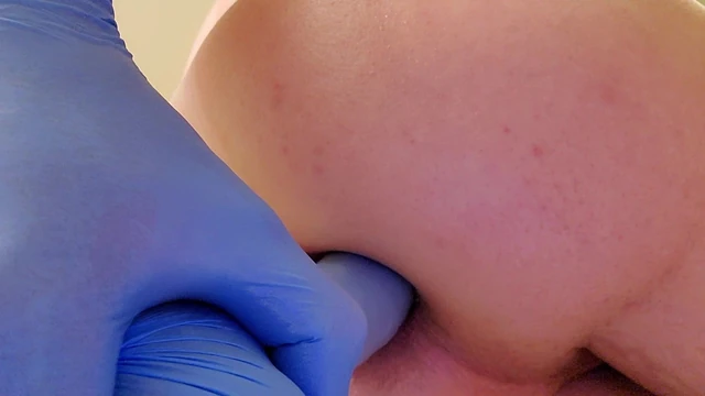 Close Up Anal Masturbation
