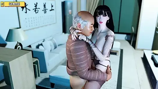 Hentai 3D (EP104) - Hina se fait baiser par un vieux