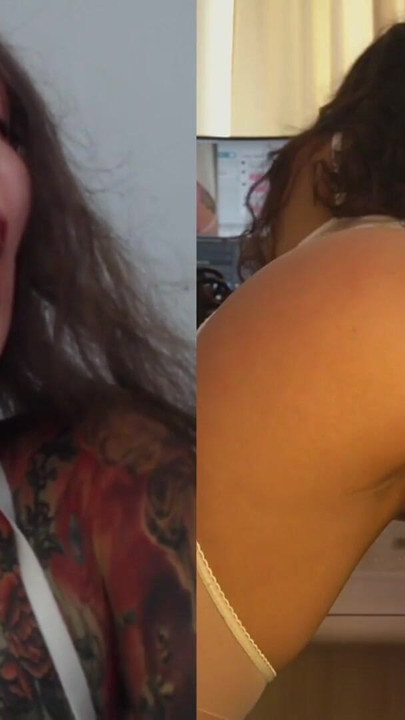 The brunette from the adult site has torn her off again with a machine! berry pie is ready for the table | Clip 2