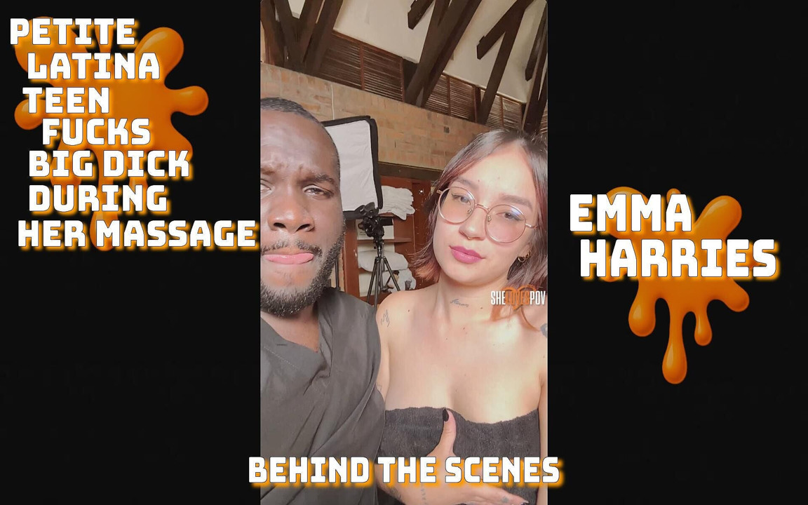 Semaj Media Behind the Scenes! Emma Harries Comes for a Massage!