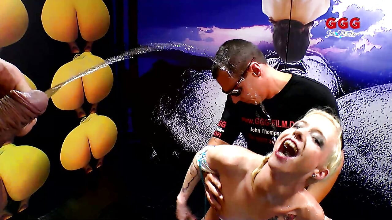 Ggg John Thompson- Hardcore Pissing Gangbang Fuck and Bukkake Cumshot by Wild Blonde Babe