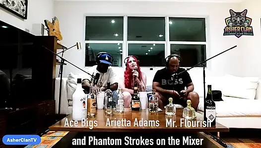 Arietta Adams ile yetişkin yıldızı podcast'i Mrflourish ve Ace Bigs ev sahipliği yapıyor