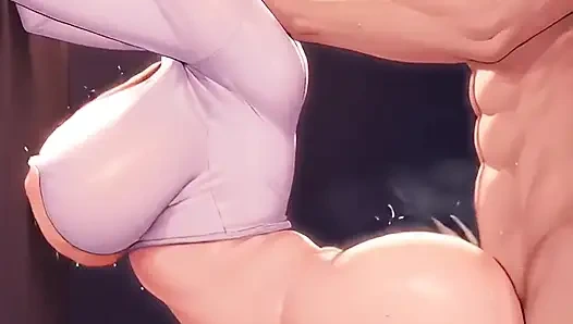 Power girl fucking her villain