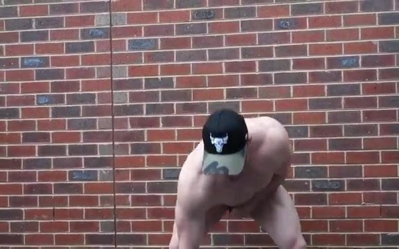 Showing some ass