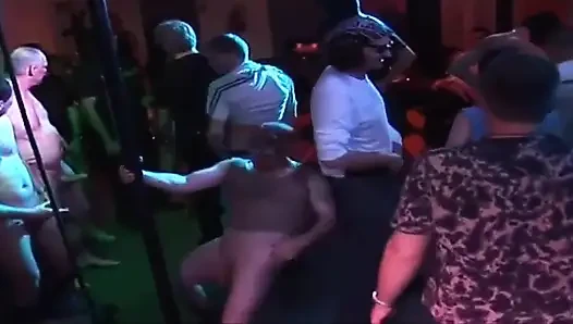 Wild Club Orgy Mature Sluts Dripping and Stuffed Deep