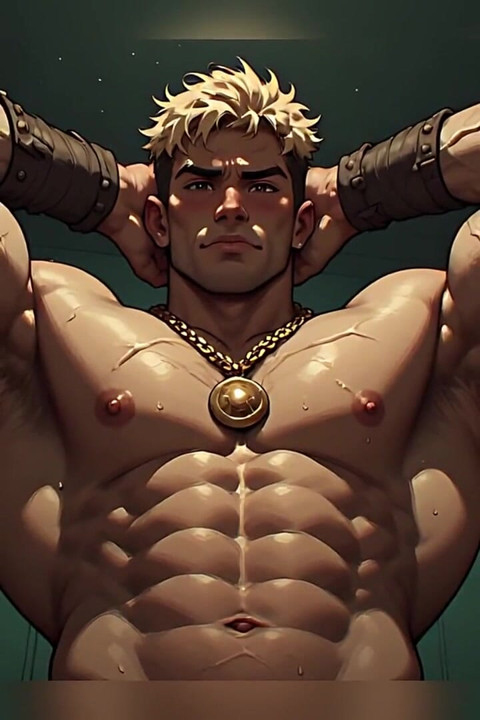 Gritty Wild Nude Men Art