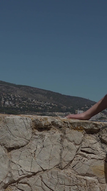 Thrilling moment from "SMALL GERMAN TEEN CANDICE HAS REAL POV BEACH SEX WITH OLD GUY"