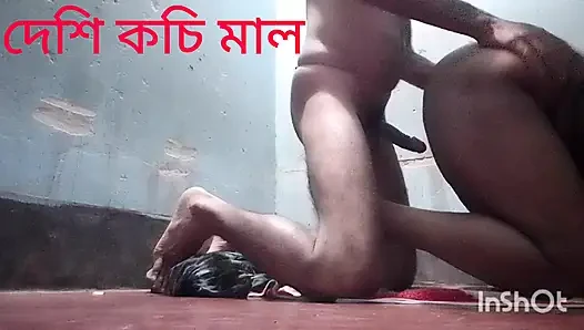 Bengalische nas kommt so viel wie sie will, allein und raus und drückt dann ihre milch raus.