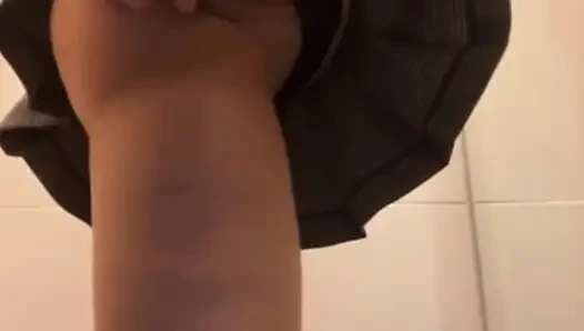 Crazy squirting in public with jucielussie and sexy deepthroat