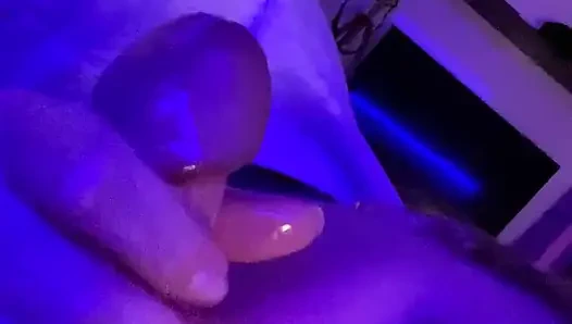 Cozy home blow job on a cold autumn evening