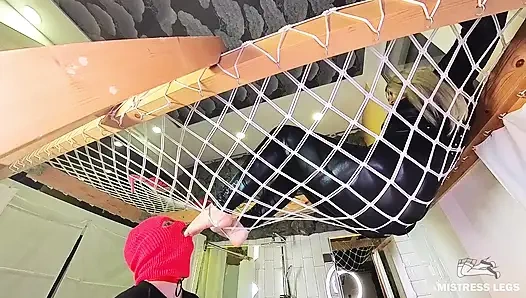 Hammock Goddess Worship Part 1 - POV Toe Sucking and Slave Tongue Service Under My Feet