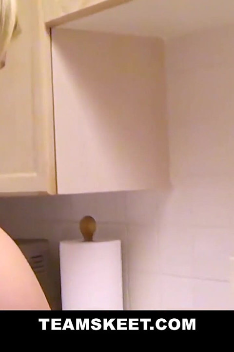Naughty blonde Roxy Lovette breaks the rules and gets fucked