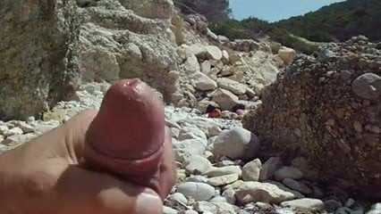 cum in the beach