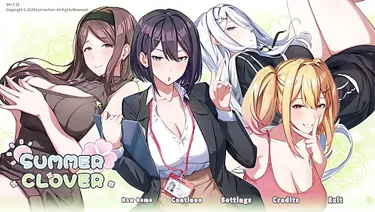 Dia Menyentak Penisku Dengan Kakinya // Summer Clover #1