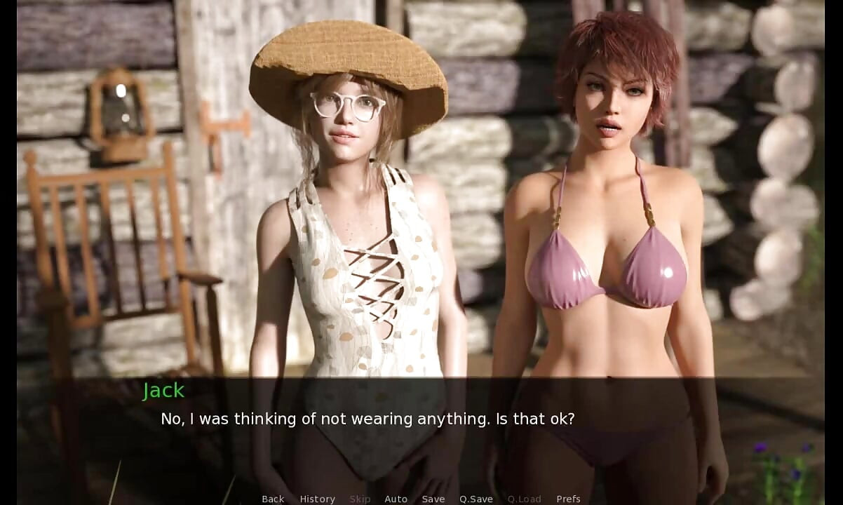 Поместье сумерек: купание с сексуальными девушками в бикини, эпизод 11