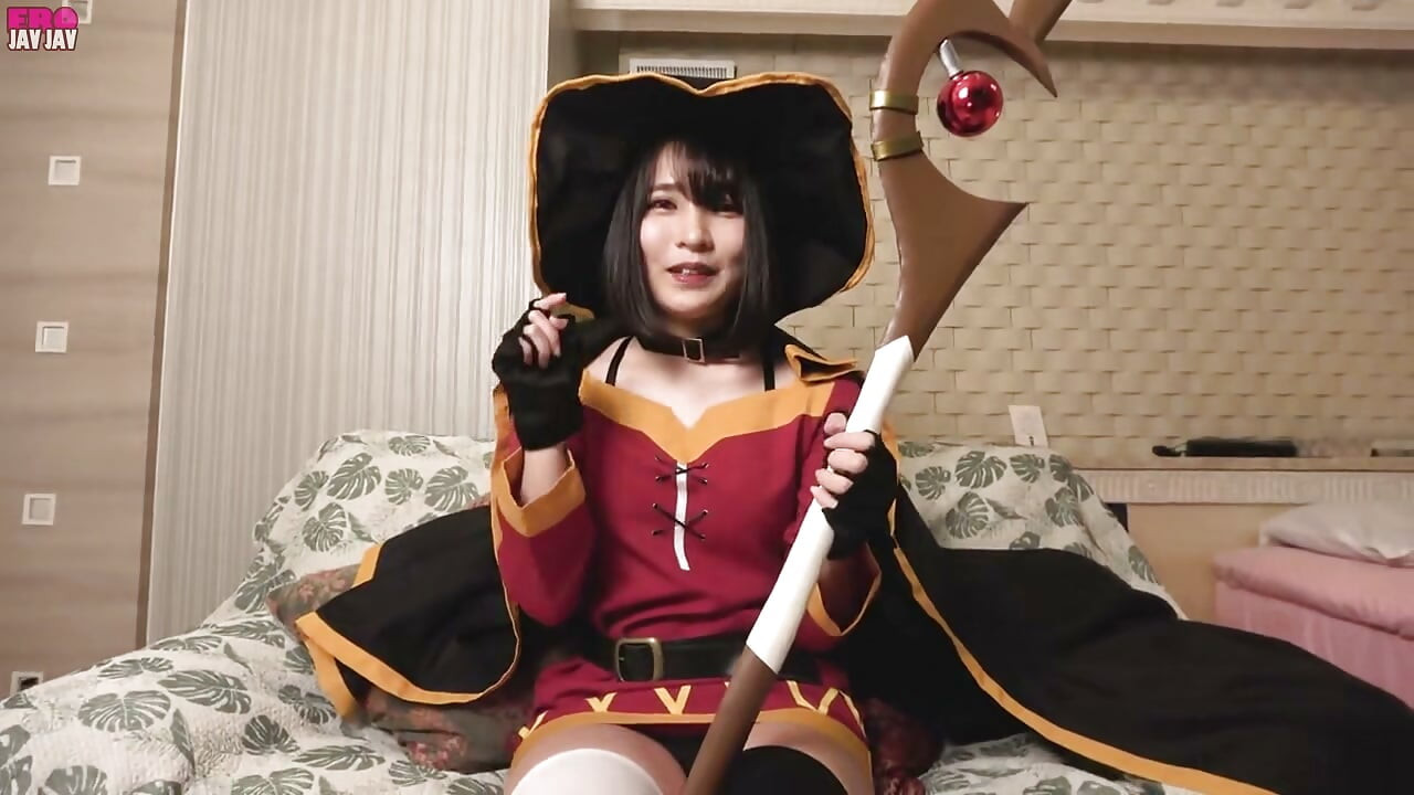 Megumin, cosplay anime japonés -