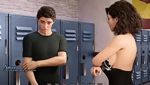 Guruku yang hot ngasih aku hukuman yang seksi