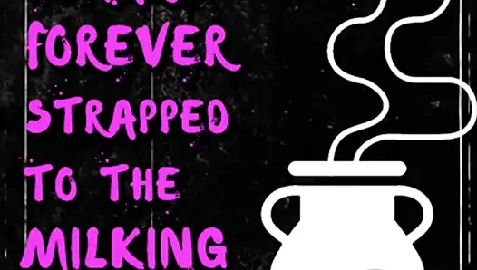 AUDIO ONLY - Ex-wanker Edward forever strapped to the milking machine