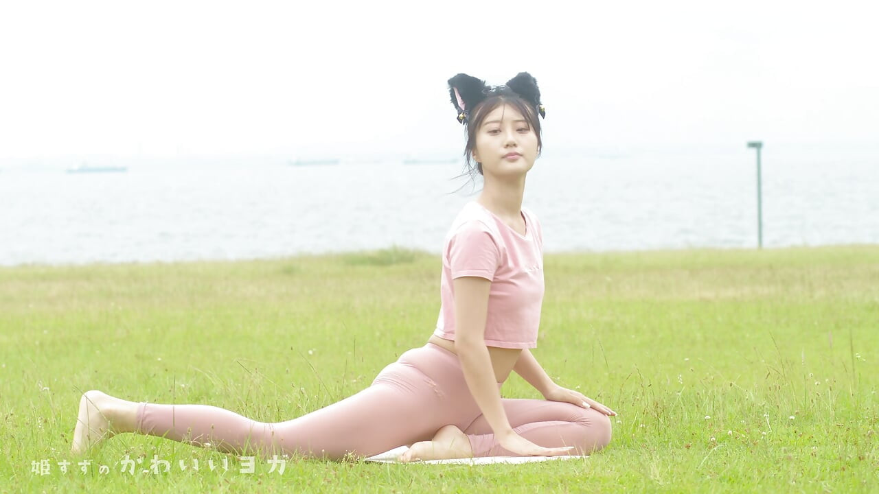 See-Through Leggings Thong Compilation, KAWAII YOGA