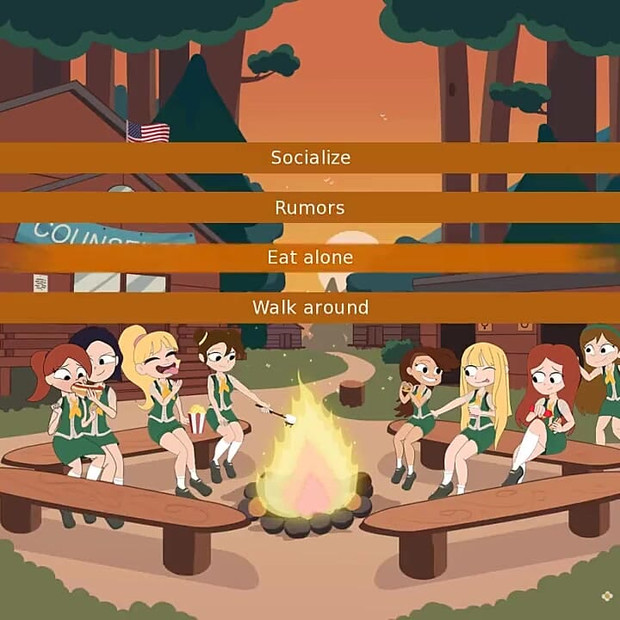 Camp Mourning Wood - Part 7 - Hot Lesbian by Loveskysanhentai