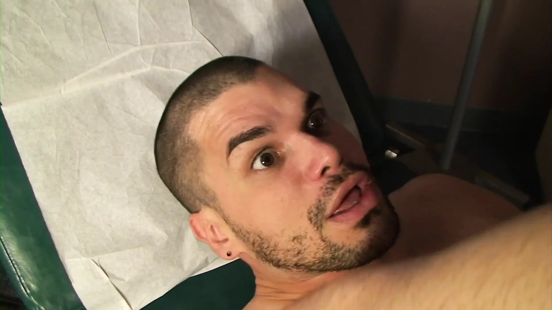 Tattooed Doctor Blows His Patient's Cock After a Routine Checkup