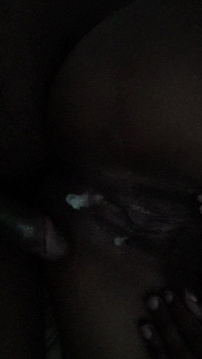 Black creampie