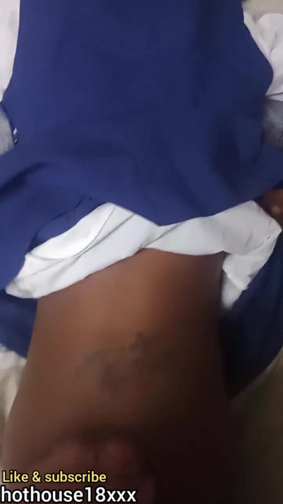Black girl sucks white cock he jerks off & come on her delicious ass | Clip 1
