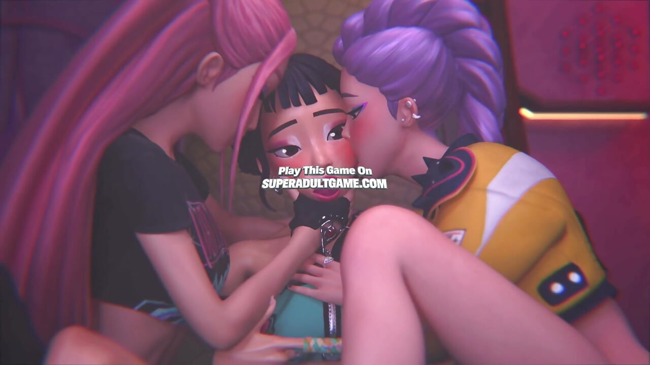 Squirt All Over My Face - Teen Dildo Double Penetration - 3D HENTAI