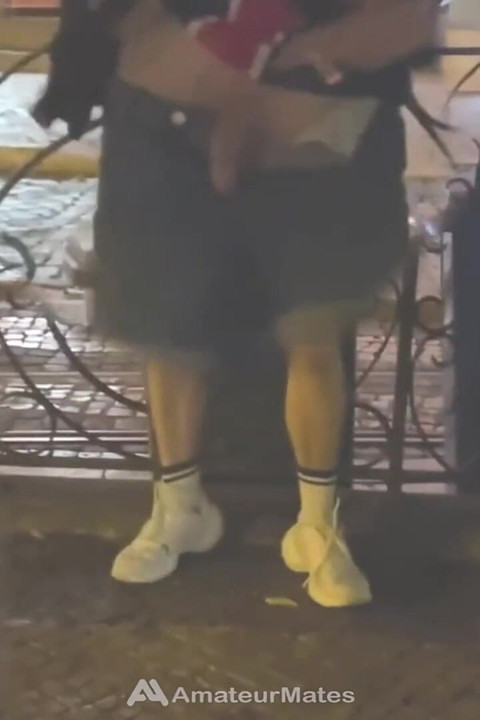 Homemade Compilation of Amateur Boys Flashing Their Cock in the Street