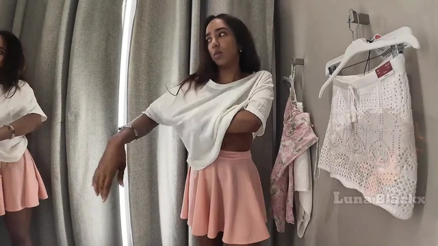 Girl Caught in Fitting Room. Everyone Saw Her Naked