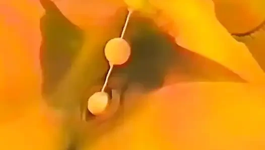 Selbst-doppelpenetration mit ihren spielsachen