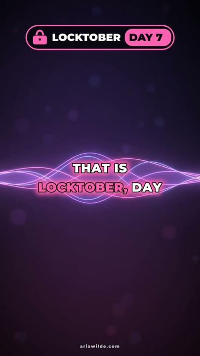 Locktober Günü 7 Bekaret Kafesi Locktober İnkâr Ederek Kenara Getirme - Doğruluk mu Cesaret mi Sissy Tahrik ve İnkâr Anahtar Sahibi Sissy Görgü Dersi