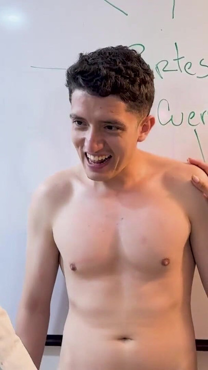 Powerful moment from "Slutty Latina MILF teacher fucks her students (18+) for restocking her class! Pipeboy1"