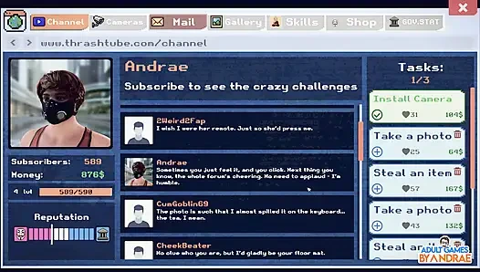 Ep4: Camila's Garden Workout - My Sexy Neighbour 2 (gameplay)