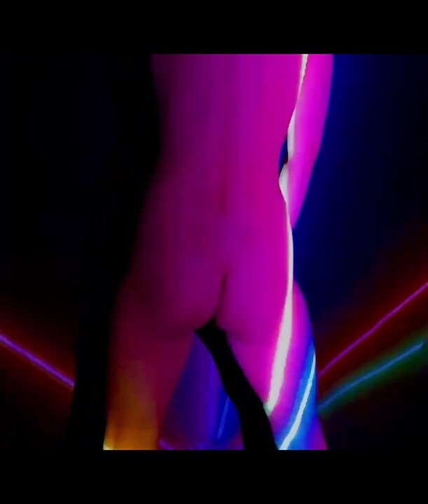 Naked disco girl