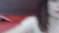 Cô gái hôn trần truồng trên webcam!