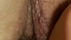 Fingering my wife’s wet pussy from behind