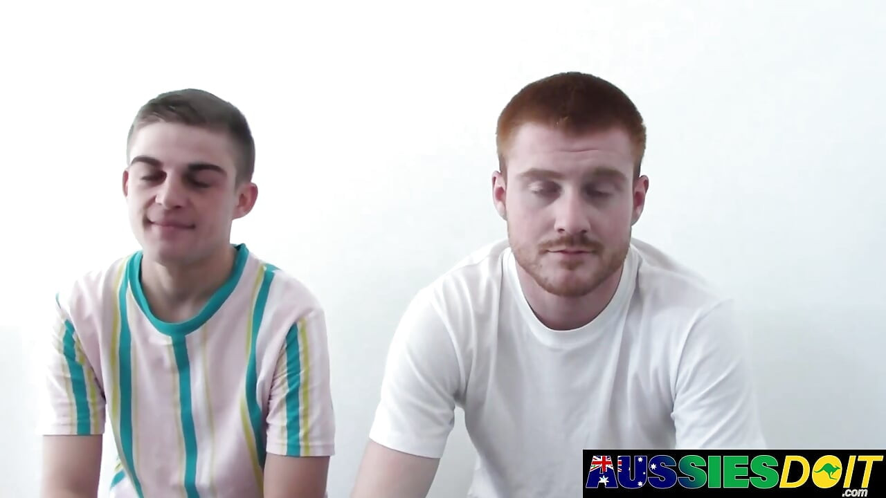 Redhead Aussie Kane Thrusts Bare Into Dillons Willing Gay Asshole