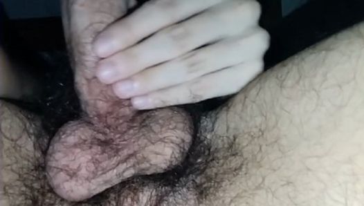 Twink's Hairy Balls and Ass need teasing, throbbing.