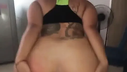 Spanking Latina Big Ass Until Her Ass Is Red