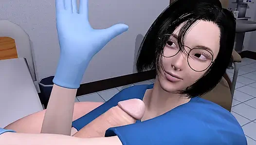 Nurse With Big Tits Can’t Resist Hot 3D Hentai Sex Scene Adult Game POV Uncensored