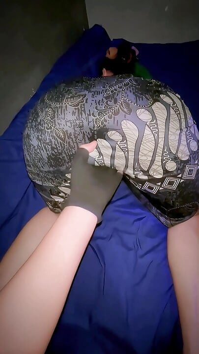 My StepSister came back from a wedding and immediately asked me to Fuck. - Green Kebaya  Loves Doggy - PART 1