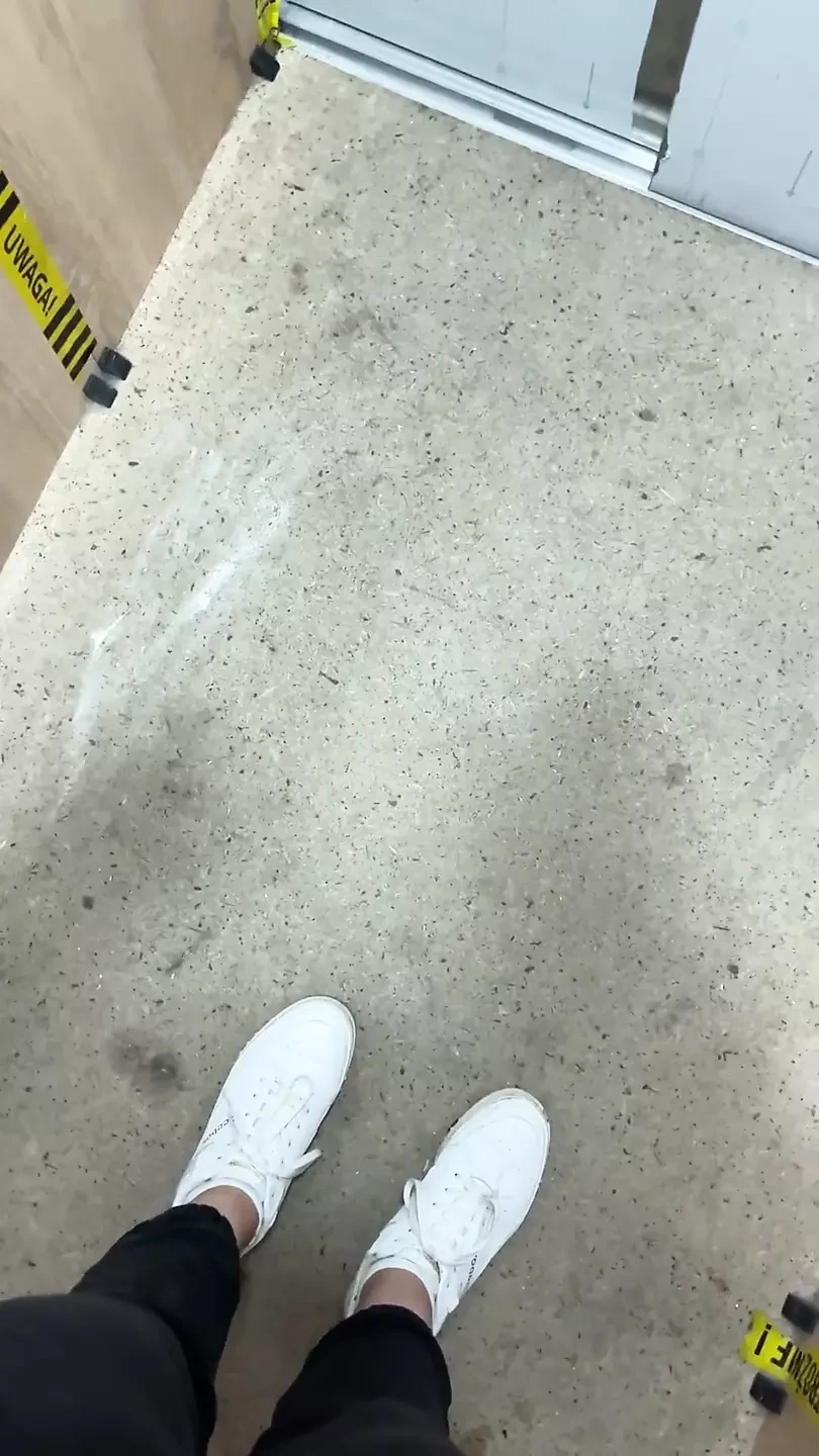 Walking in Sports Shoes