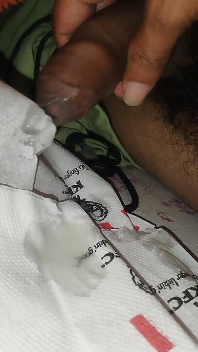 I serve my cum on tissue paper