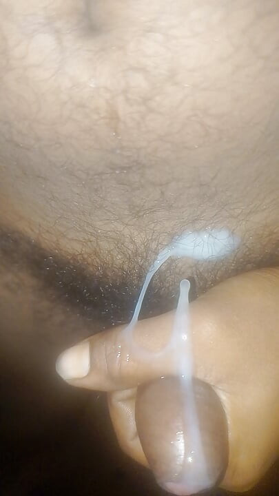 Handjob in alone