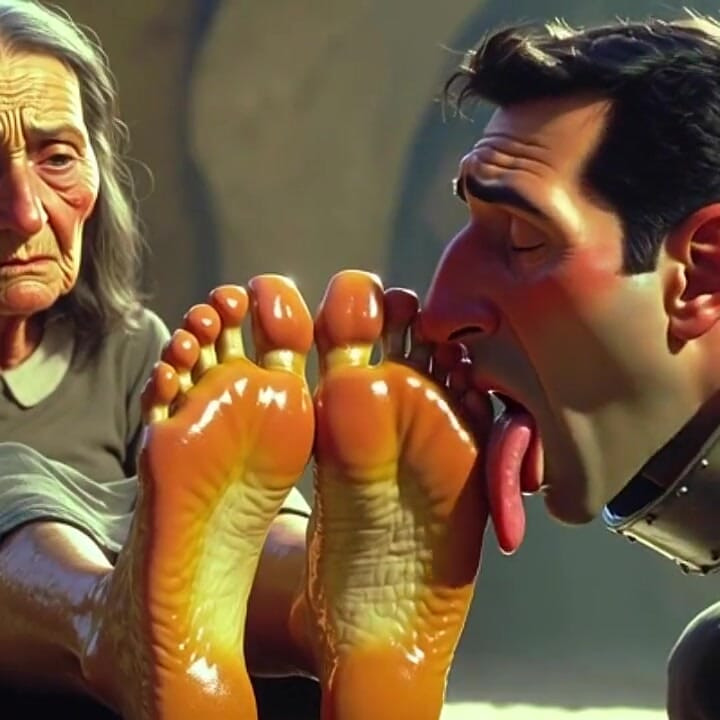 Man Devoted to Old Womens Feet in Asylum