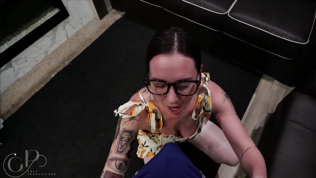 The Sloppiest Blowjob Ever From My Friend's Step-mom